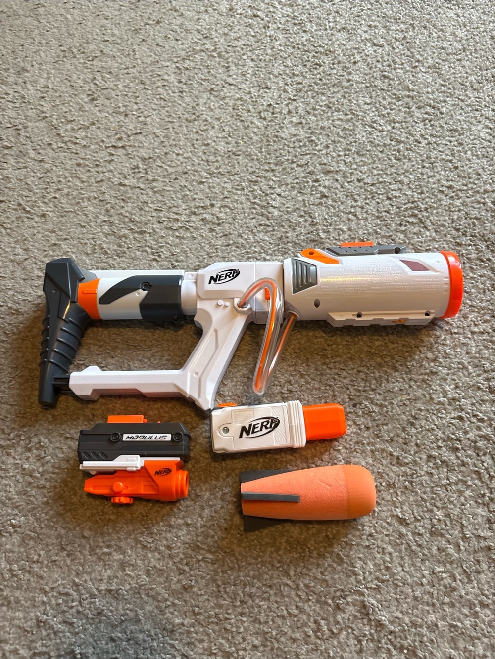 Nerf N-Strike Modulus Tri Strike Rocket Missile Launcher Blaster Toy